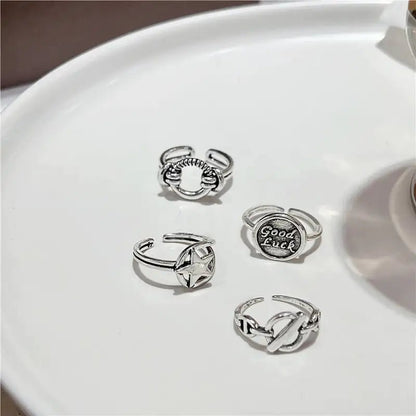 Simple Vintage Women's Fashion Ring - Shellcreations