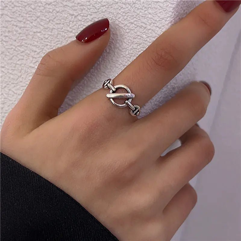 Simple Vintage Women's Fashion Ring - Shellcreations
