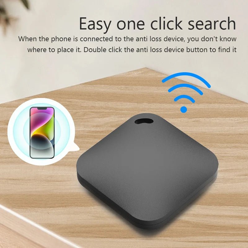 Smart Bluetooth GPS Tracker Work with Apple Find My APP ITag Anti Lost Reminder Device MFI Rated Locator Car Key Pet Kids Finder - Shellcreations