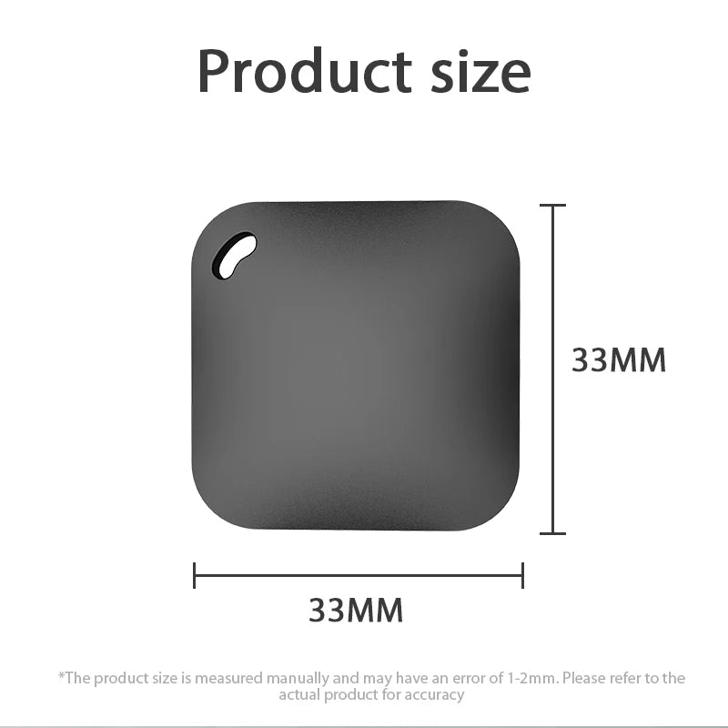 Smart Bluetooth GPS Tracker Work with Apple Find My APP ITag Anti Lost Reminder Device MFI Rated Locator Car Key Pet Kids Finder - Shellcreations
