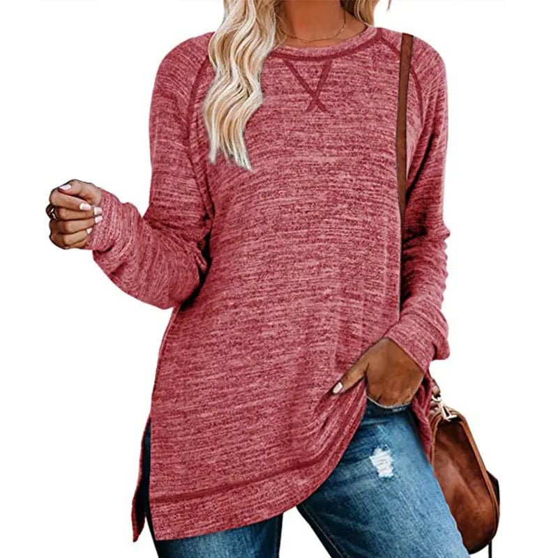 Solid Color Sweater for Women - Autumn/Winter Collection - Shellcreations