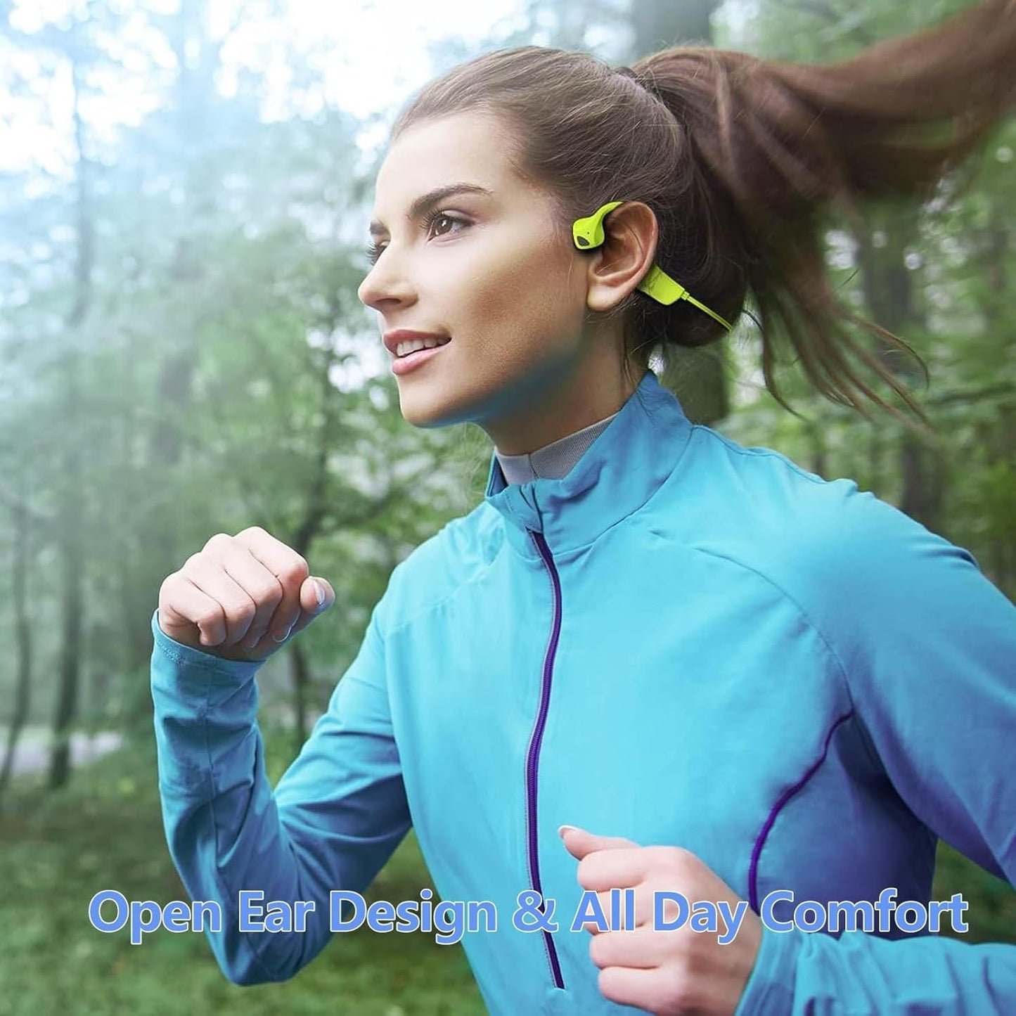 Sport Wireless Bone Conduction Earphones – Open - Ear Safety Design, IPX6 Sweatproof, 8 Hrs Call, US Dropship - Shellcreations