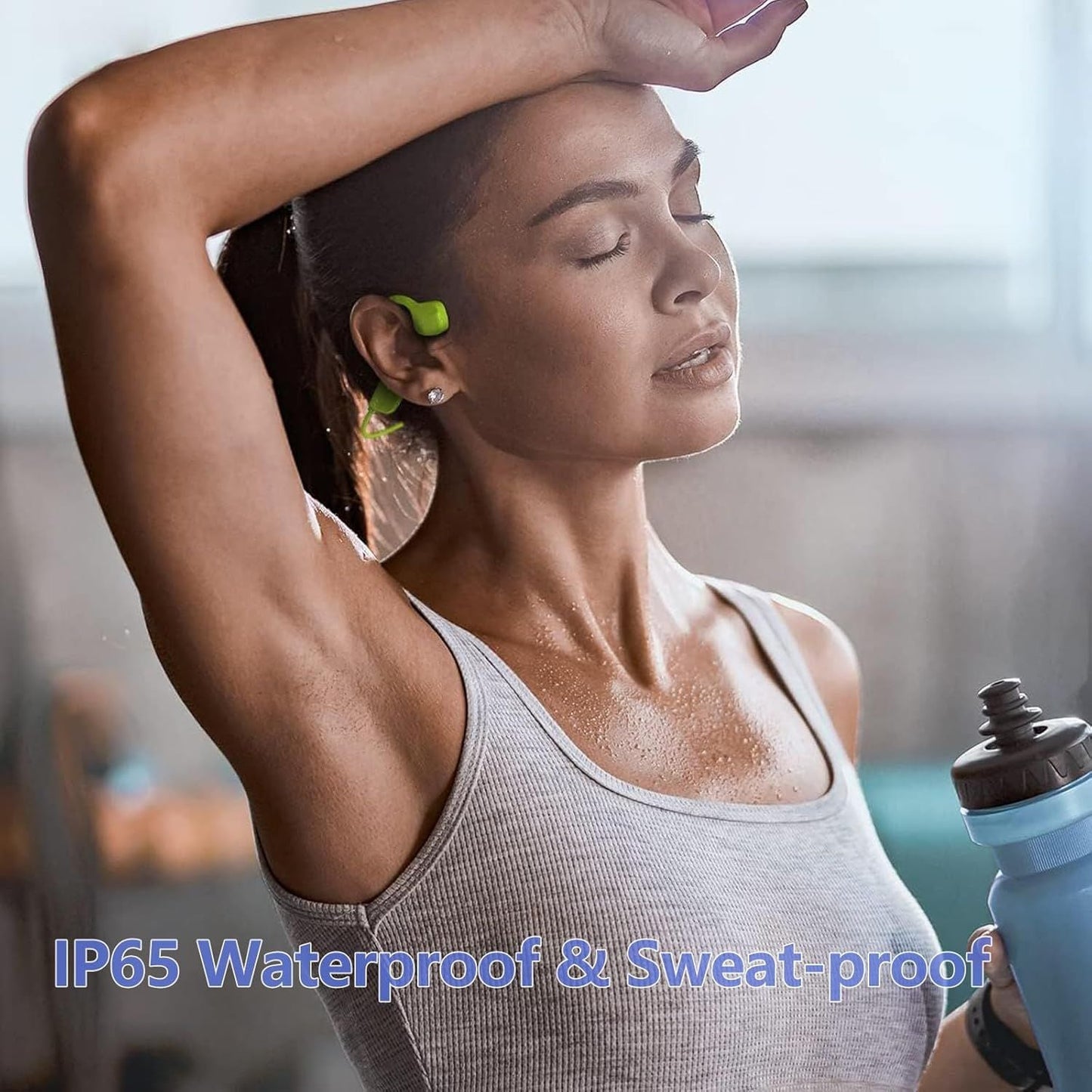 Sport Wireless Bone Conduction Earphones – Open - Ear Safety Design, IPX6 Sweatproof, 8 Hrs Call, US Dropship - Shellcreations