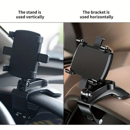 Support de téléphone universel pour tableau de bord de voiture 360 ° Support de voiture pour Smartphone rotatif, pour iPhone, - Shellcreations
