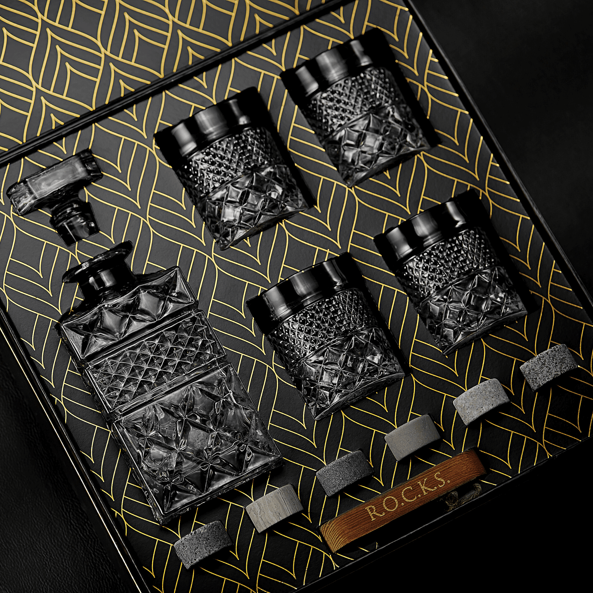 The Whiskey Decanter Gift Set - Shellcreations