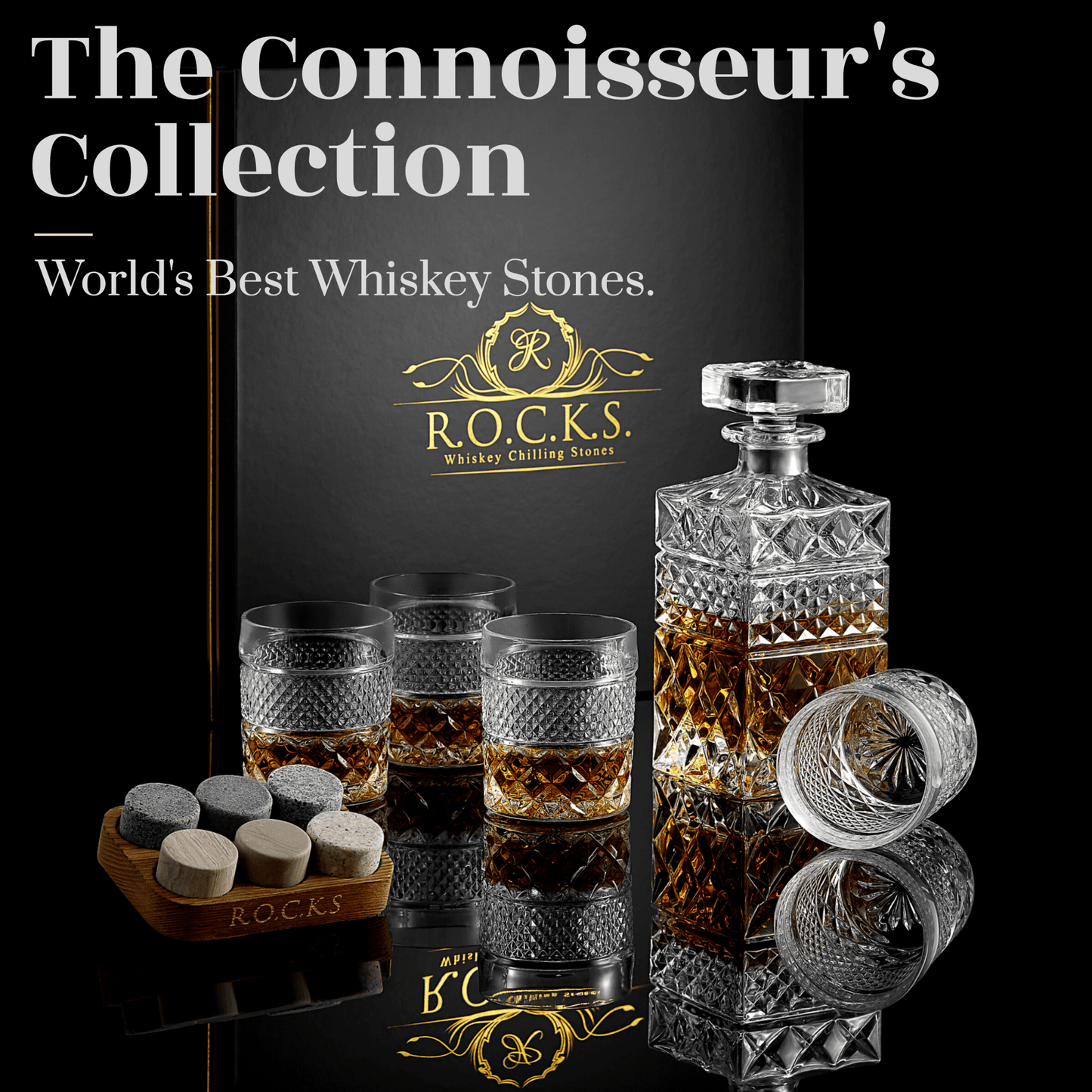 The Whiskey Decanter Gift Set - Shellcreations