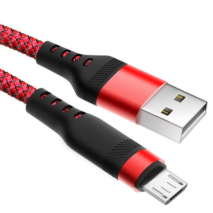 USB TYPE C Fast Charge Cable Android Micro USB line USB to LIGHTNING Extend Charging Cable for iPhone 14 Xiaomi OnePlus Samsung - Shellcreations