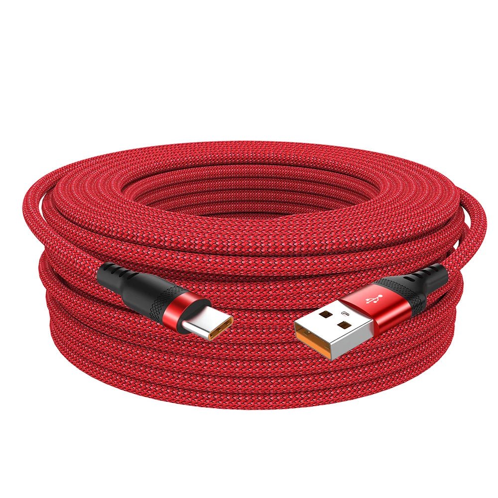 USB TYPE C Fast Charge Cable Android Micro USB line USB to LIGHTNING Extend Charging Cable for iPhone 14 Xiaomi OnePlus Samsung - Shellcreations