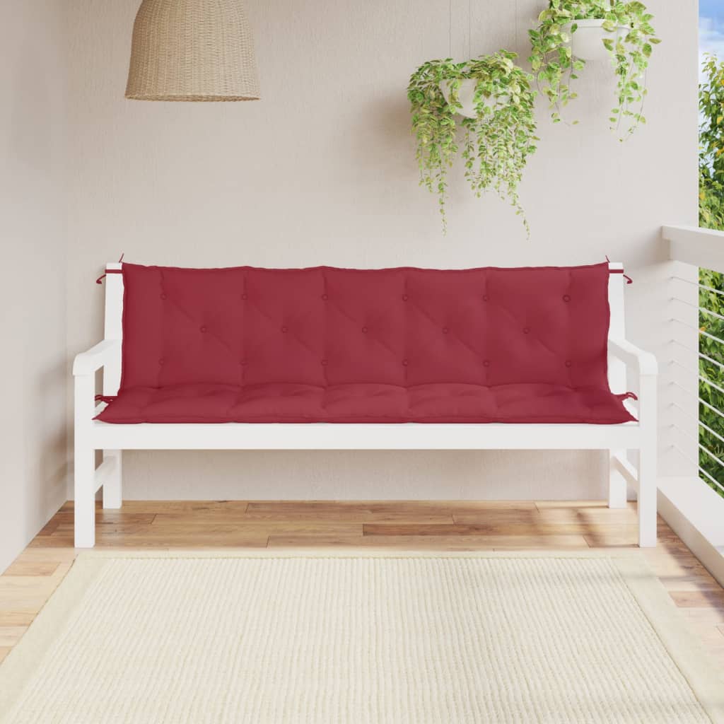 vidaXL Bench Cushion Water Repellent Outdoor Seat Cushion Pad Oxford Fabric - Shellcreations