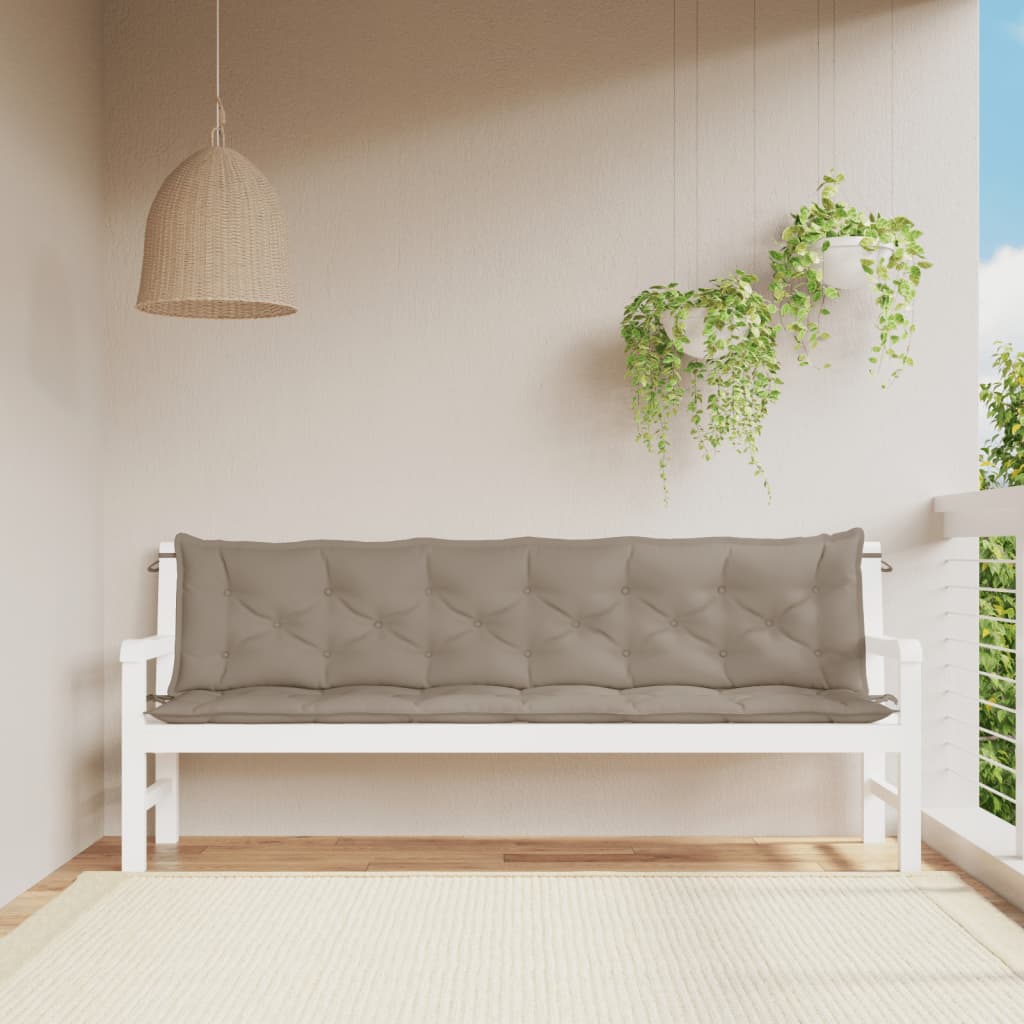 vidaXL Bench Cushion Water Repellent Outdoor Seat Cushion Pad Oxford Fabric - Shellcreations