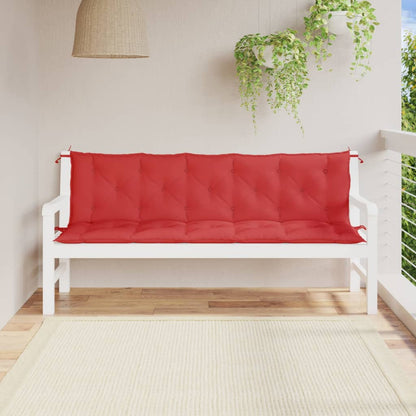 vidaXL Bench Cushion Water Repellent Outdoor Seat Cushion Pad Oxford Fabric - Shellcreations