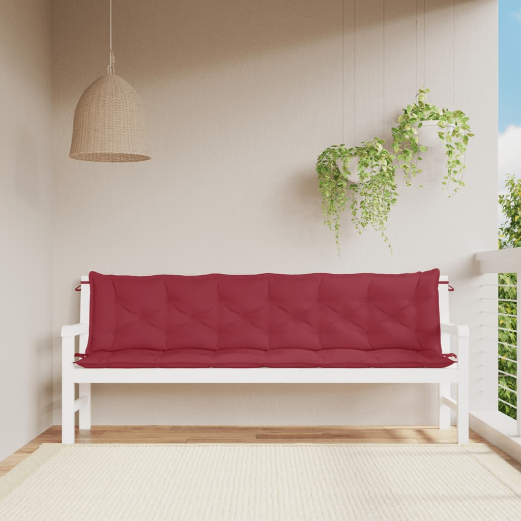 vidaXL Bench Cushion Water Repellent Outdoor Seat Cushion Pad Oxford Fabric - Shellcreations