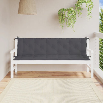 vidaXL Bench Cushion Water Repellent Outdoor Seat Cushion Pad Oxford Fabric - Shellcreations