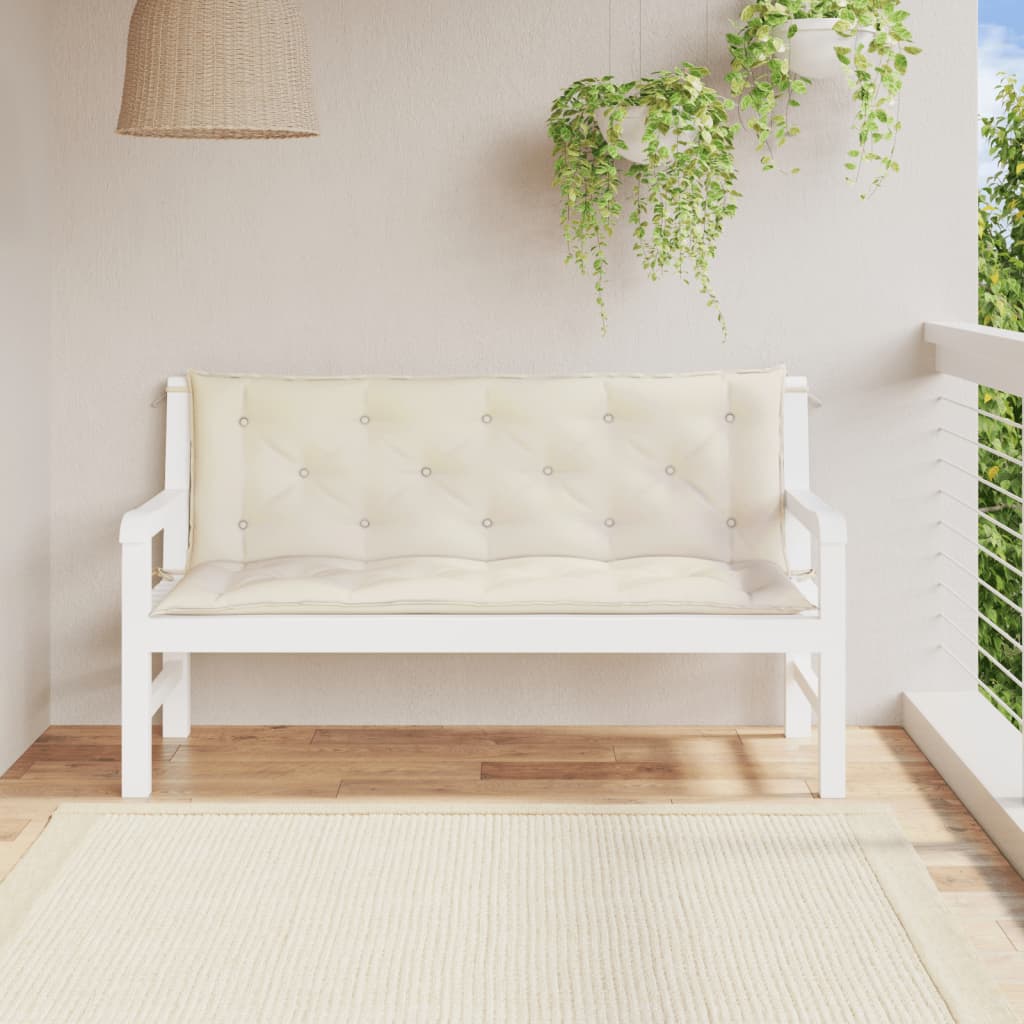 vidaXL Bench Cushion Water Repellent Outdoor Seat Cushion Pad Oxford Fabric - Shellcreations