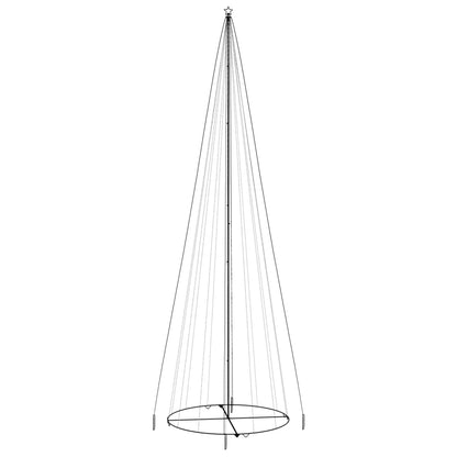 vidaXL Christmas Cone Tree Decoration Artificial Christmas Tree with LEDs - Shellcreations