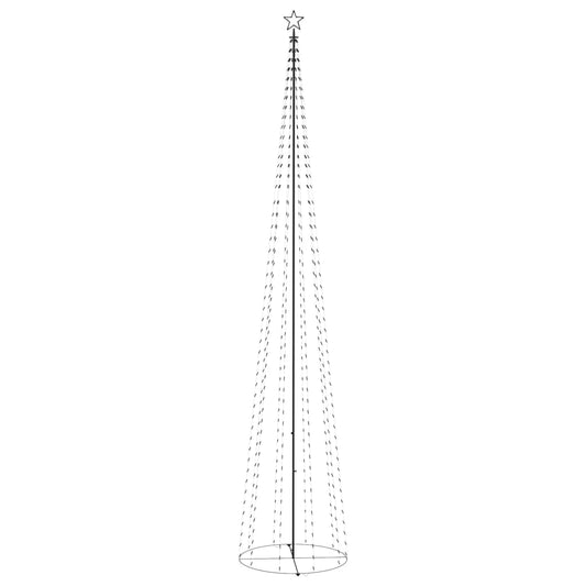 vidaXL Christmas Cone Tree Decoration Artificial Christmas Tree with LEDs - Shellcreations