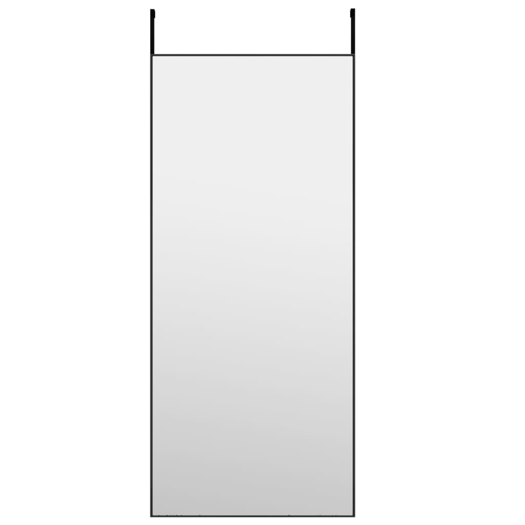 vidaXL Door Mirror Wall Mounted Mirror for Living Room Glass and Aluminum - Shellcreations