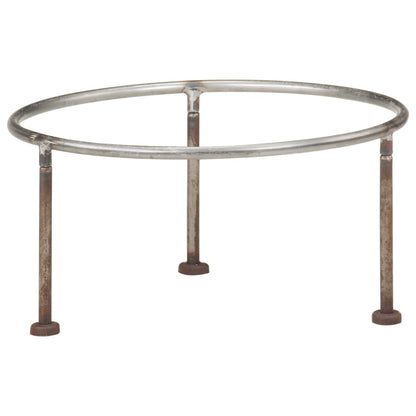 vidaXL Fire Pit Fireplace for Camping Picnic Firebowl Outdoor Firepit Iron - Shellcreations