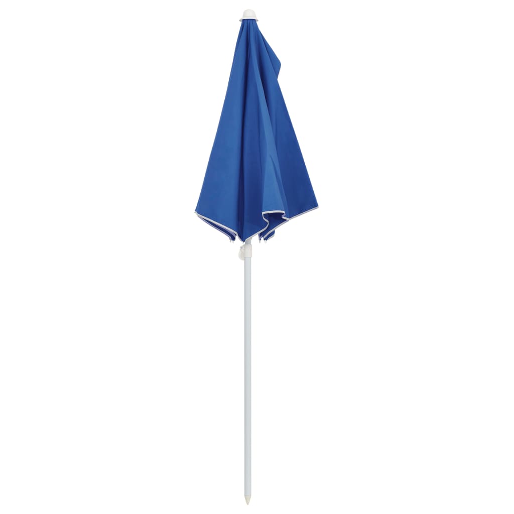 vidaXL Garden Half Parasol with Pole Outdoor Umbrella Sunshade Multi Colors - Shellcreations