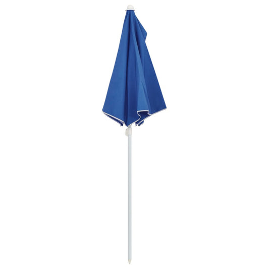 vidaXL Garden Half Parasol with Pole Outdoor Umbrella Sunshade Multi Colors - Shellcreations