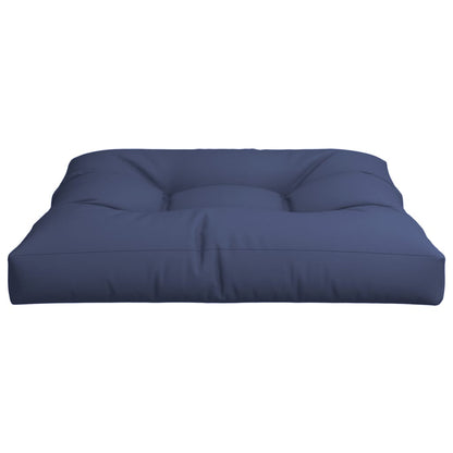 vidaXL Pallet Cushion Navy Blue 31.5"x31.5"x4.7" Fabric - Shellcreations