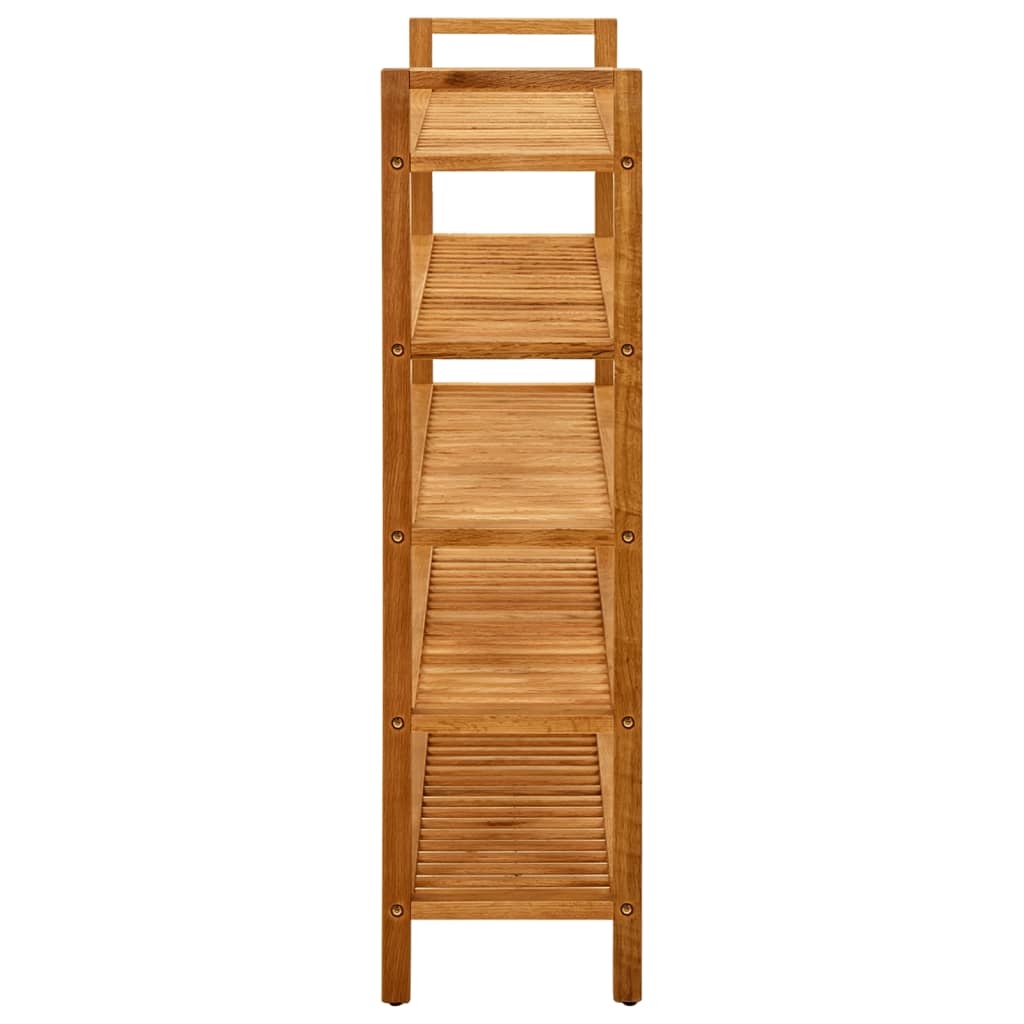 vidaXL Shoe Rack Shoe Storage Organizer Shoe Shelf for Closet Solid Oak Wood - Shellcreations