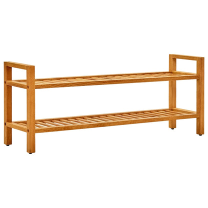 vidaXL Shoe Rack Shoe Storage Organizer Shoe Shelf for Closet Solid Oak Wood - Shellcreations