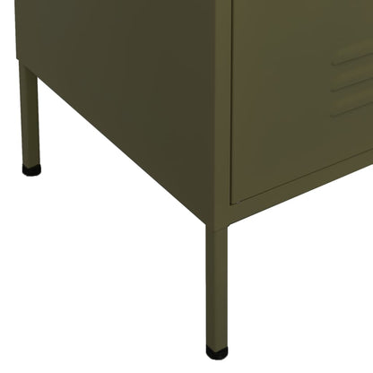 vidaXL Storage Cabinet Freestanding Drawer File Cabinet for Home Office Steel - Shellcreations