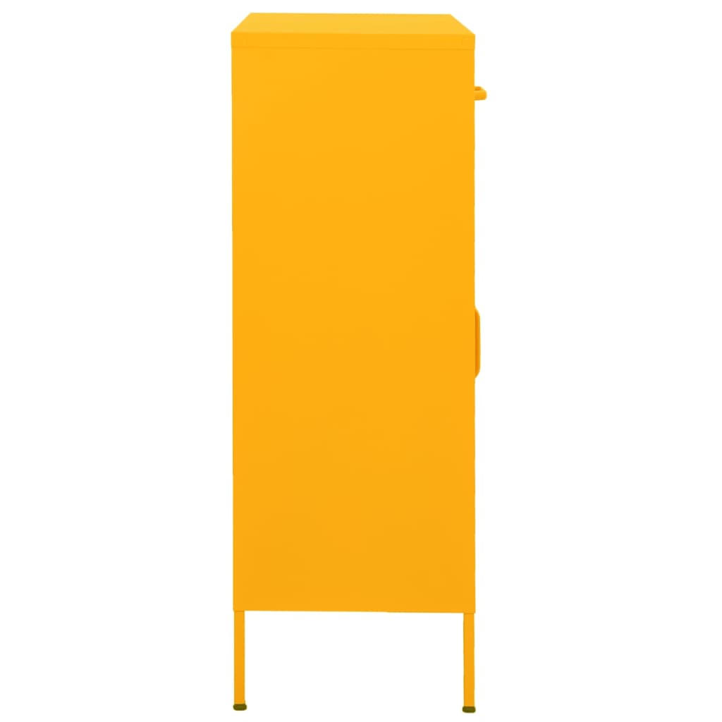vidaXL Storage Cabinet Freestanding Drawer File Cabinet for Home Office Steel - Shellcreations