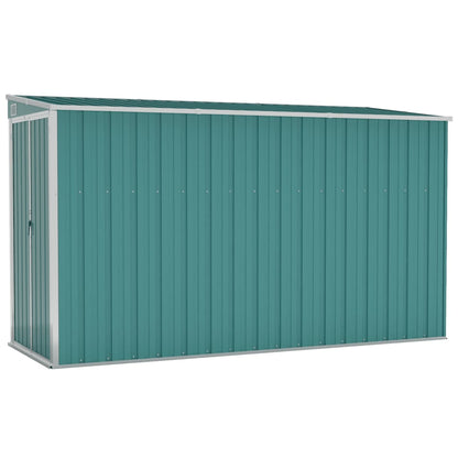 vidaXL Storage Shed Wall - mounted Garden Shed for Backyard Galvanized Steel - Shellcreations