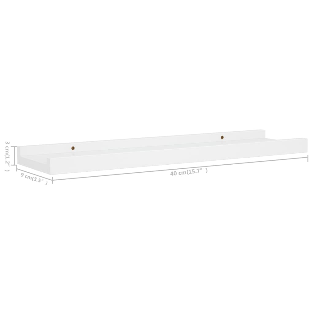 vidaXL Wall Shelves Floating Shelves Wall Mounted Display Shelves for Book - Shellcreations