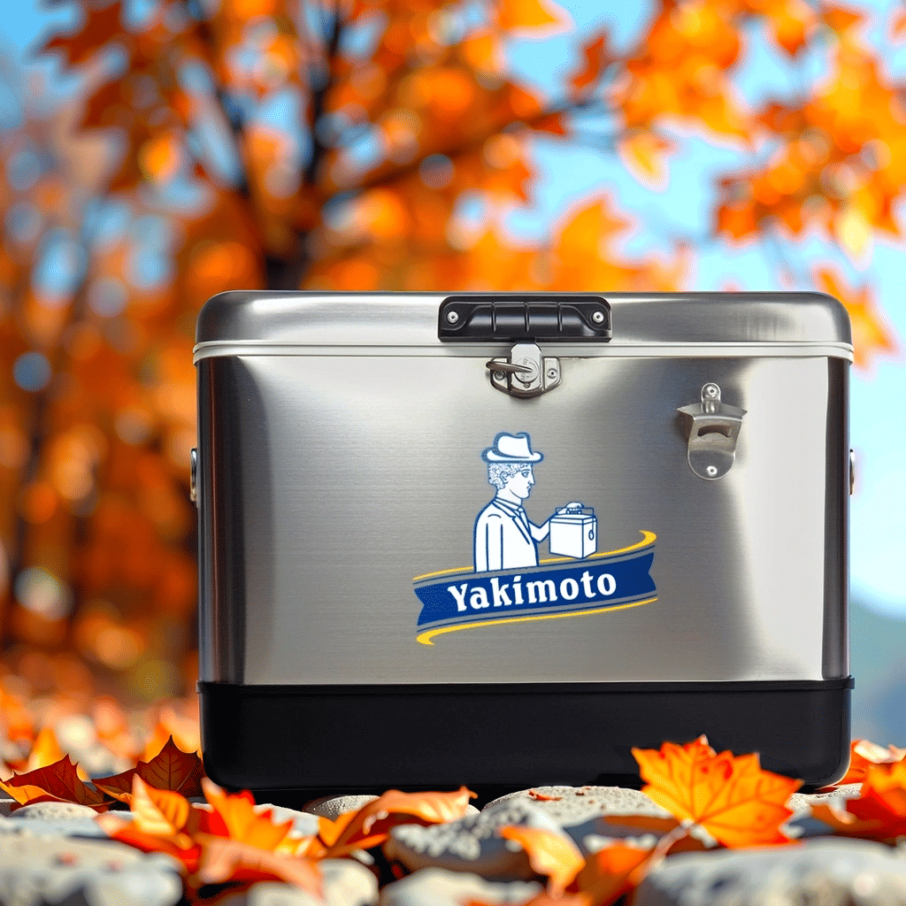 Yakimoto Ice Chest Beverage Beer Cooler Box With Bottle Opener, 51L/54Qt Stainless Steel Portable Insulated Ice Bucket, Sturdy And Leak - proof, For Camping, Beach, Picnic, RV, BBQ, Picnic, Fishing - Shellcreations